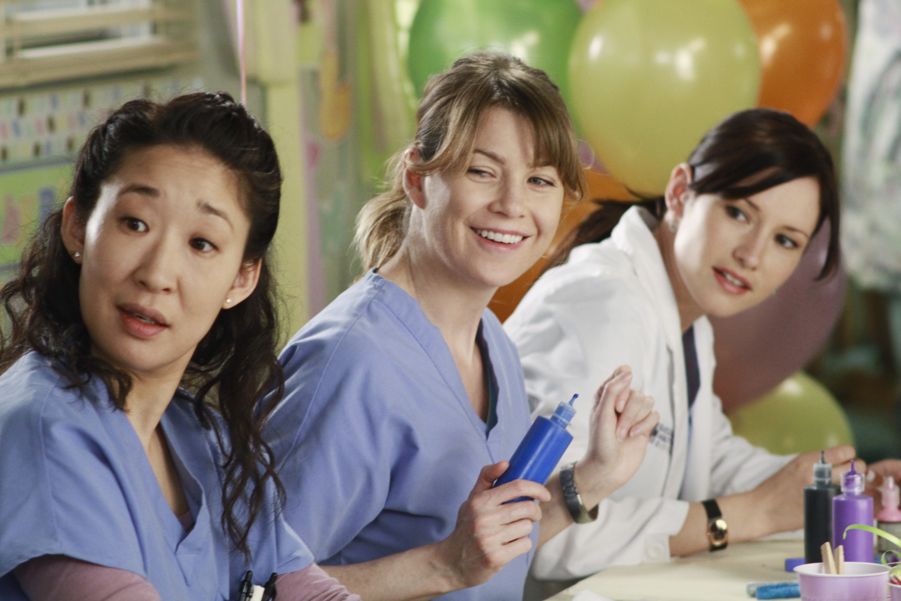 'Grey's Anatomy' Sandra Oh, Ellen Pompeo, and Chyler Leigh