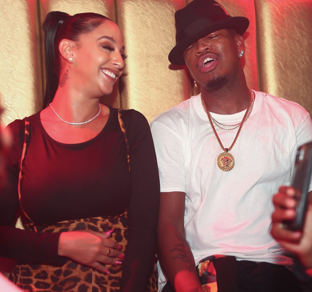 Crystal Smith and Ne-Yo