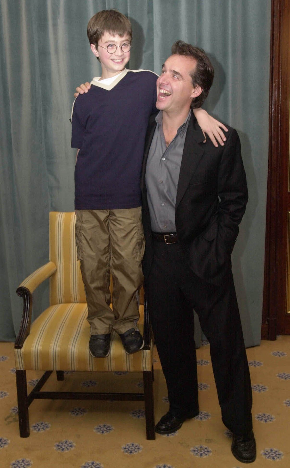 Daniel Radcliffe and Chris Columbus