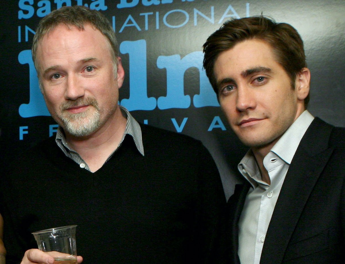 David Fincher and Jake Gyllenhaal backstage during A Celebration of David Fincher during the Santa Barbara International Film Festival on January 30, 2009 | Rebecca Sapp/WireImage