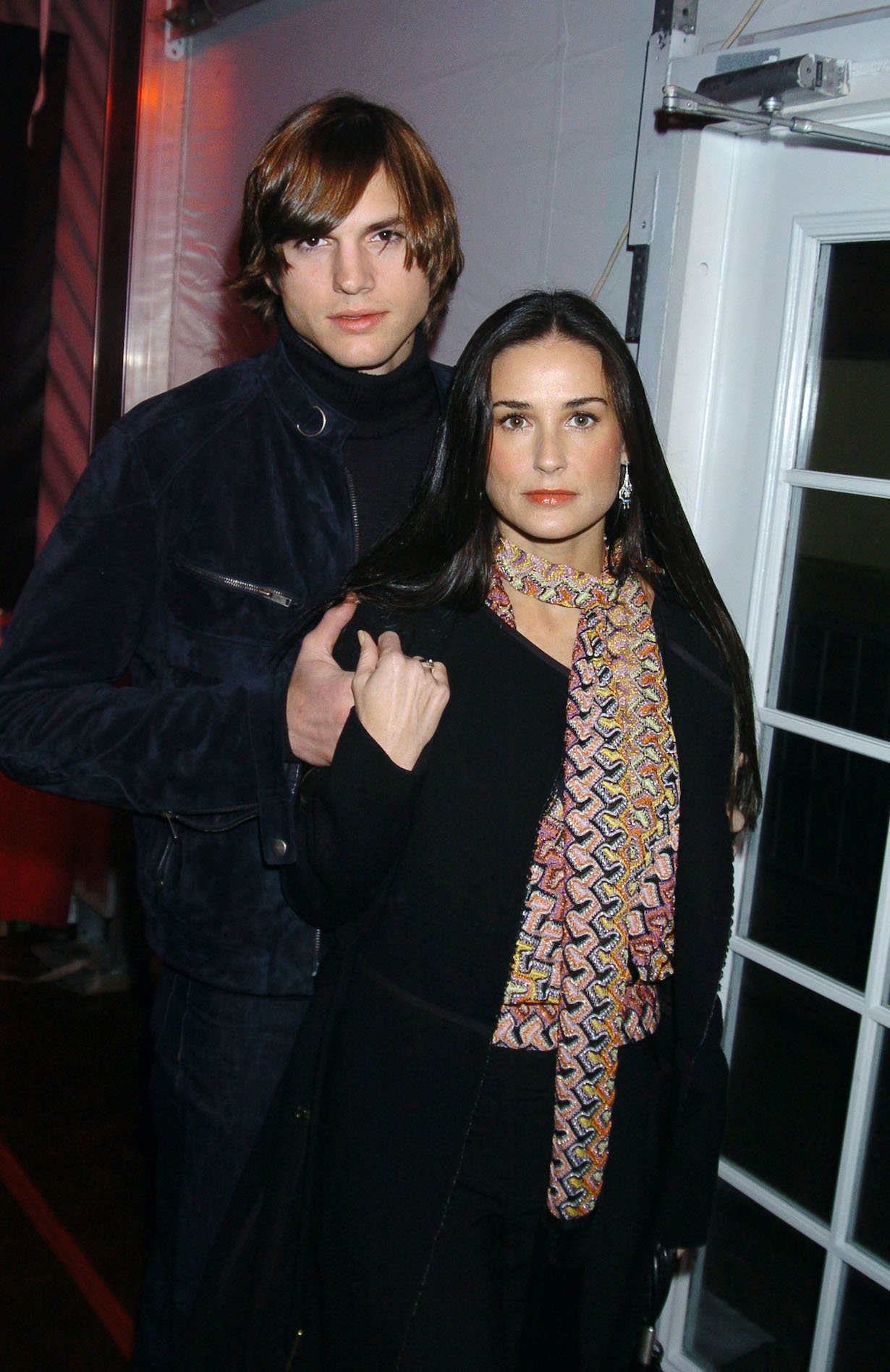 Ashton Kutcher and Demi Moore