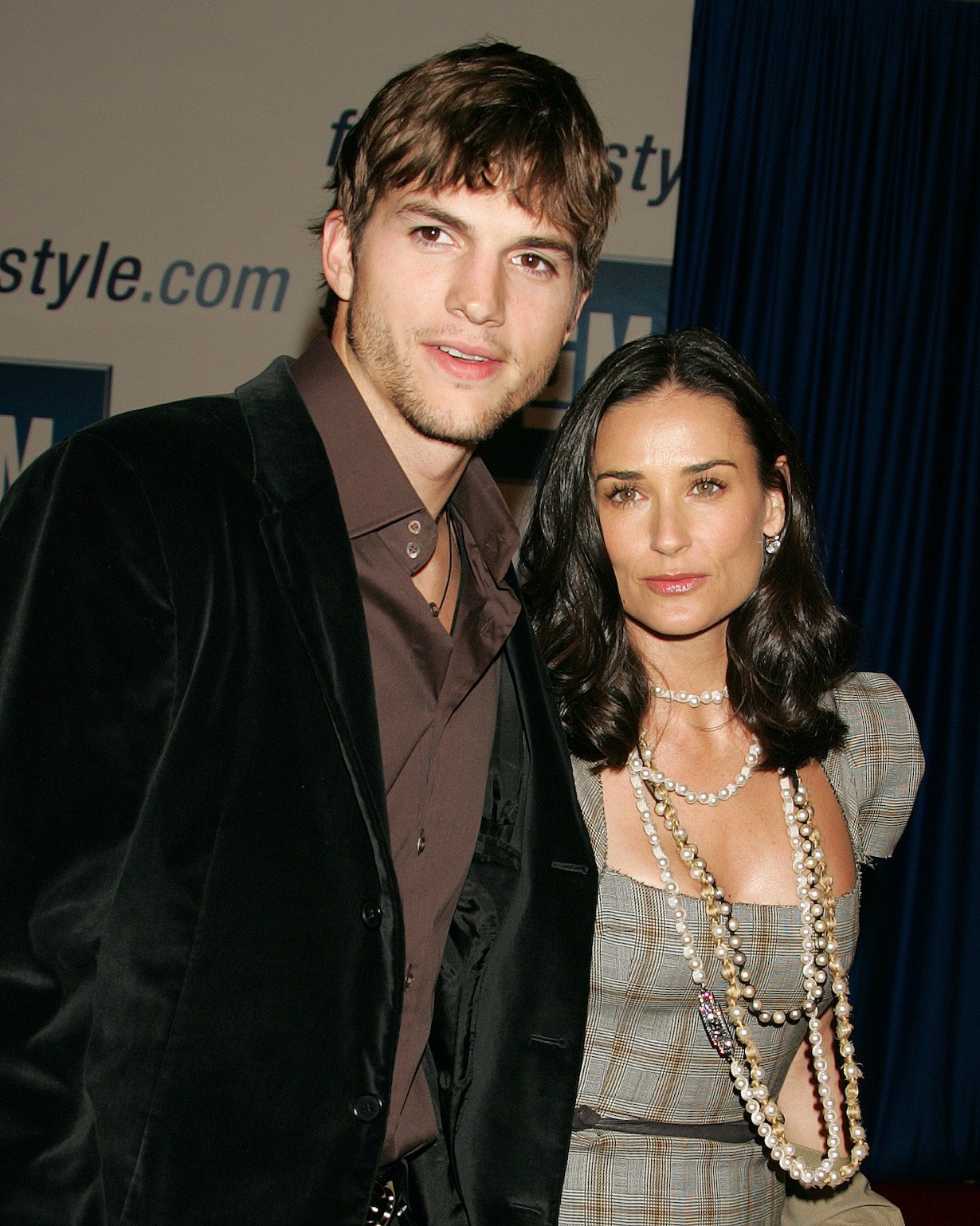 Ashton Kutcher and Demi Moore