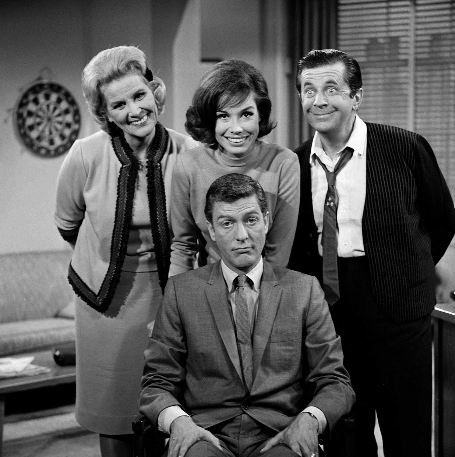 The cast of 'The Dick Van Dyke Show'