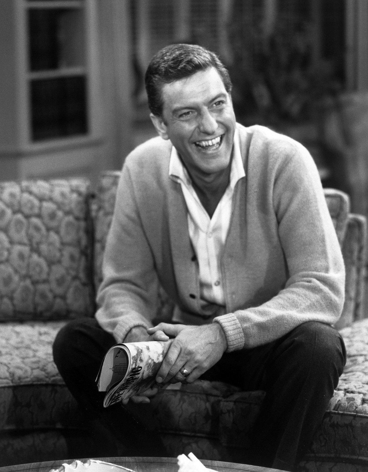 Dick Van Dyke as Rob Petrie in 'The Dick Van Dyke Show' 