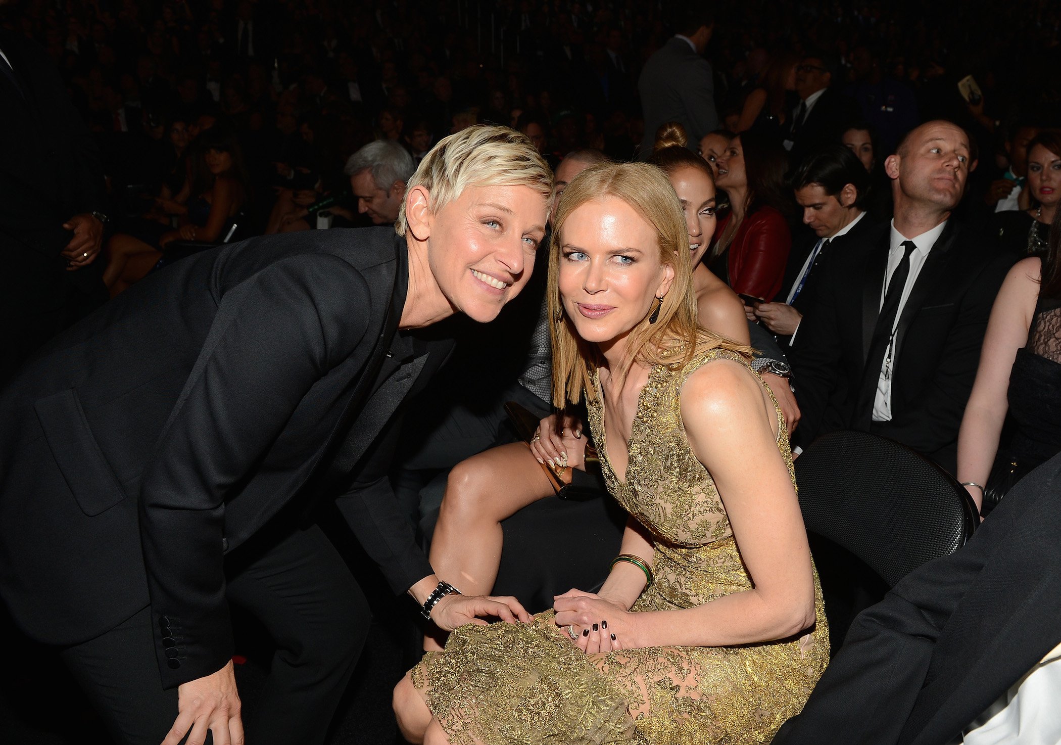 Ellen DeGeneres from 'The Ellen DeGeneres Show' and Nicole Kidman