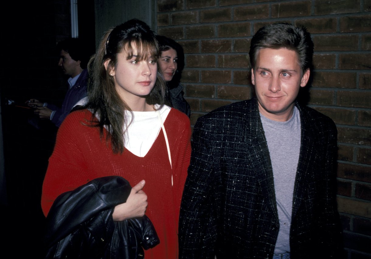 Demi Moore And Emilio Estevez