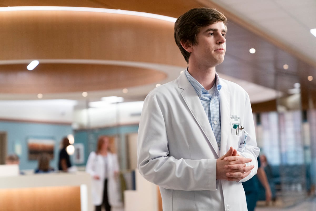 Freddie Highmore plays Dr. Shaun Murphy on 'The Good Doctor' 