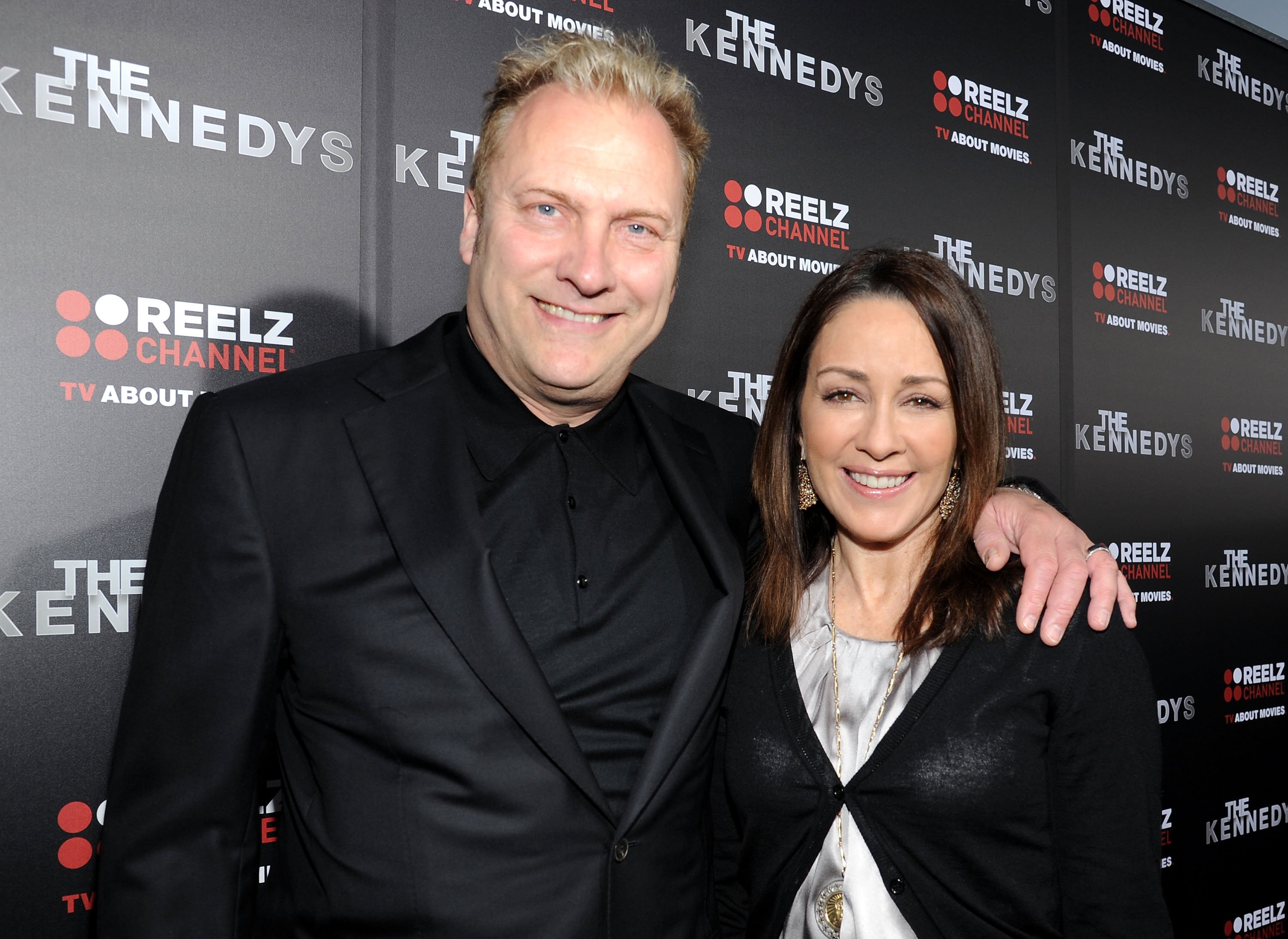 David Hunt, left, and Patricia Heaton