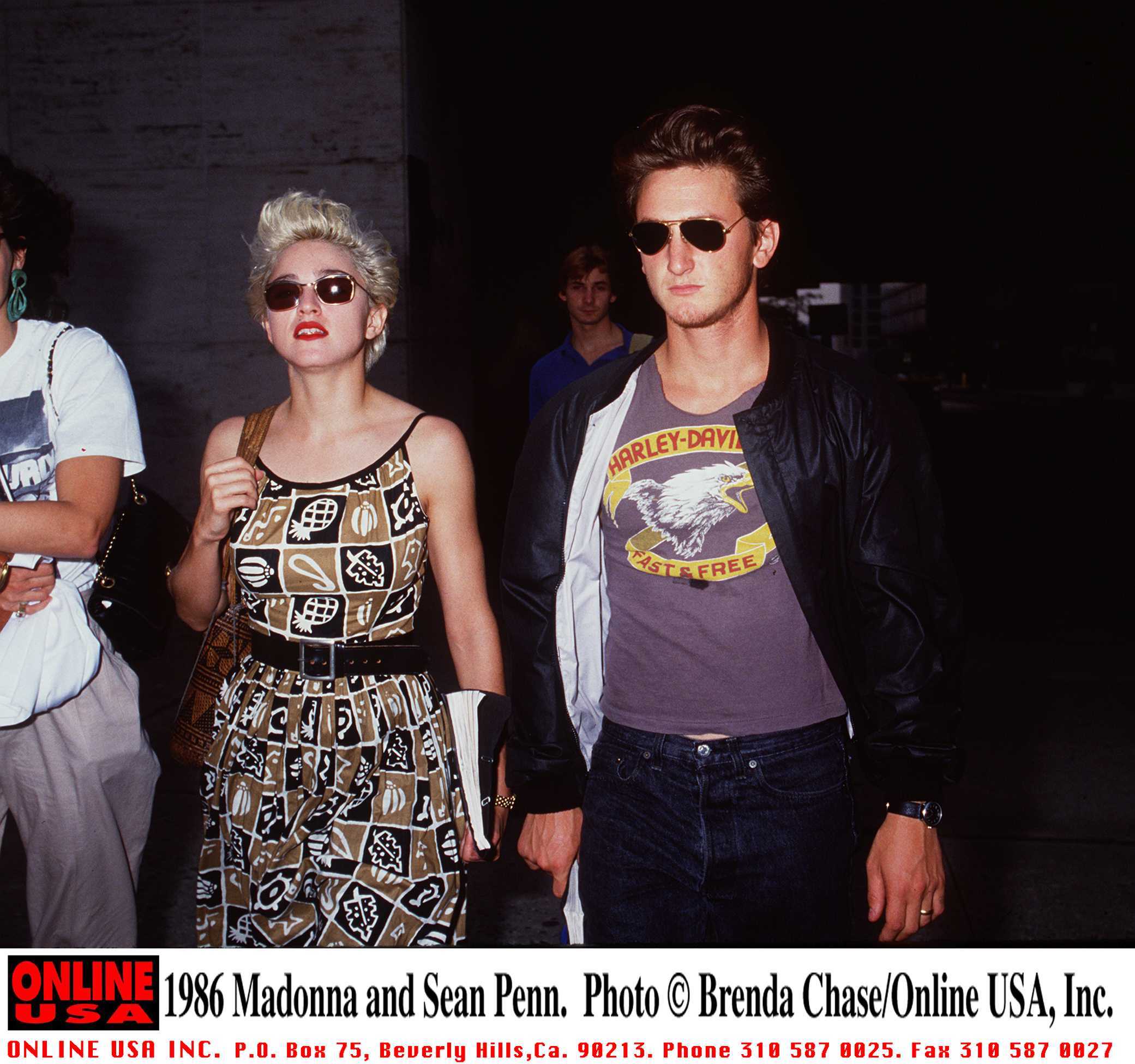 Madonna and Sean Penn