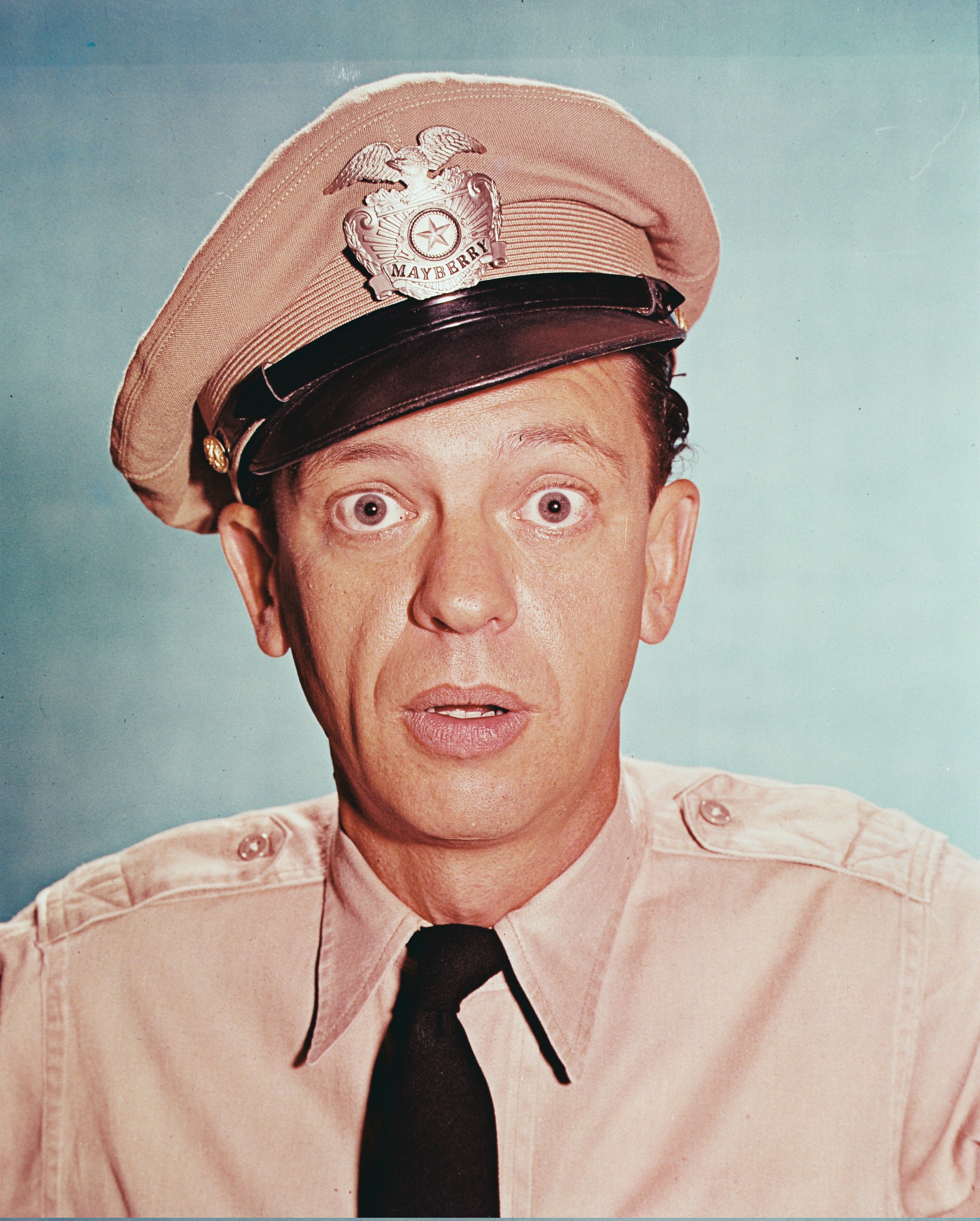 Don Knotts as Deputy Barney Fife of 'The Andy Griffith Show'