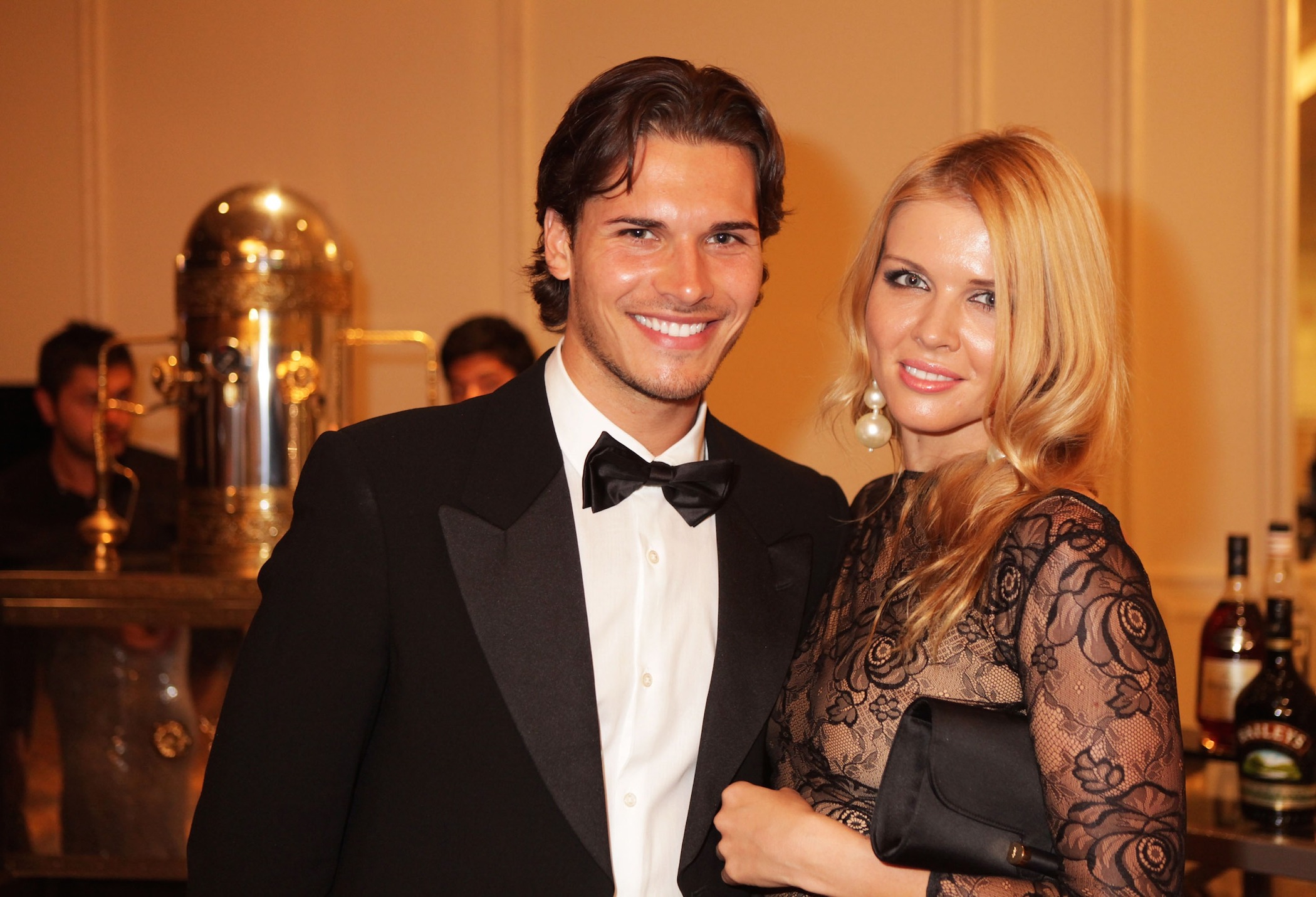 Gleb Savchenko and Elena Samodanova attend the Los Angeles Ballet Rubies Gala 2013