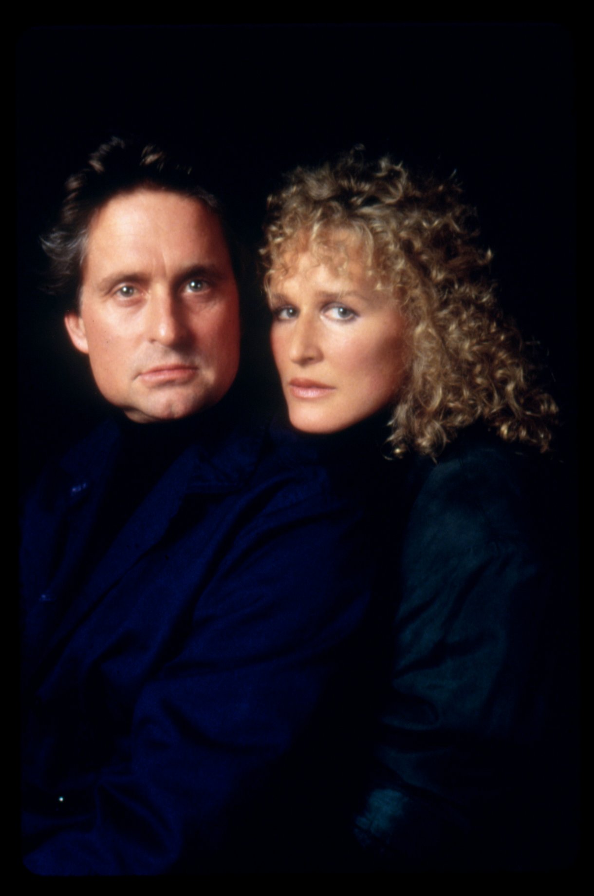 Michael Douglas and Glenn Close