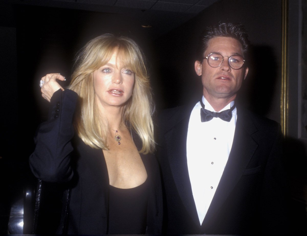 Goldie Hawn and Kurt Russell during "Mermaids" Premiere at The Academy in Beverly Hills, California | Barry King/WireImage