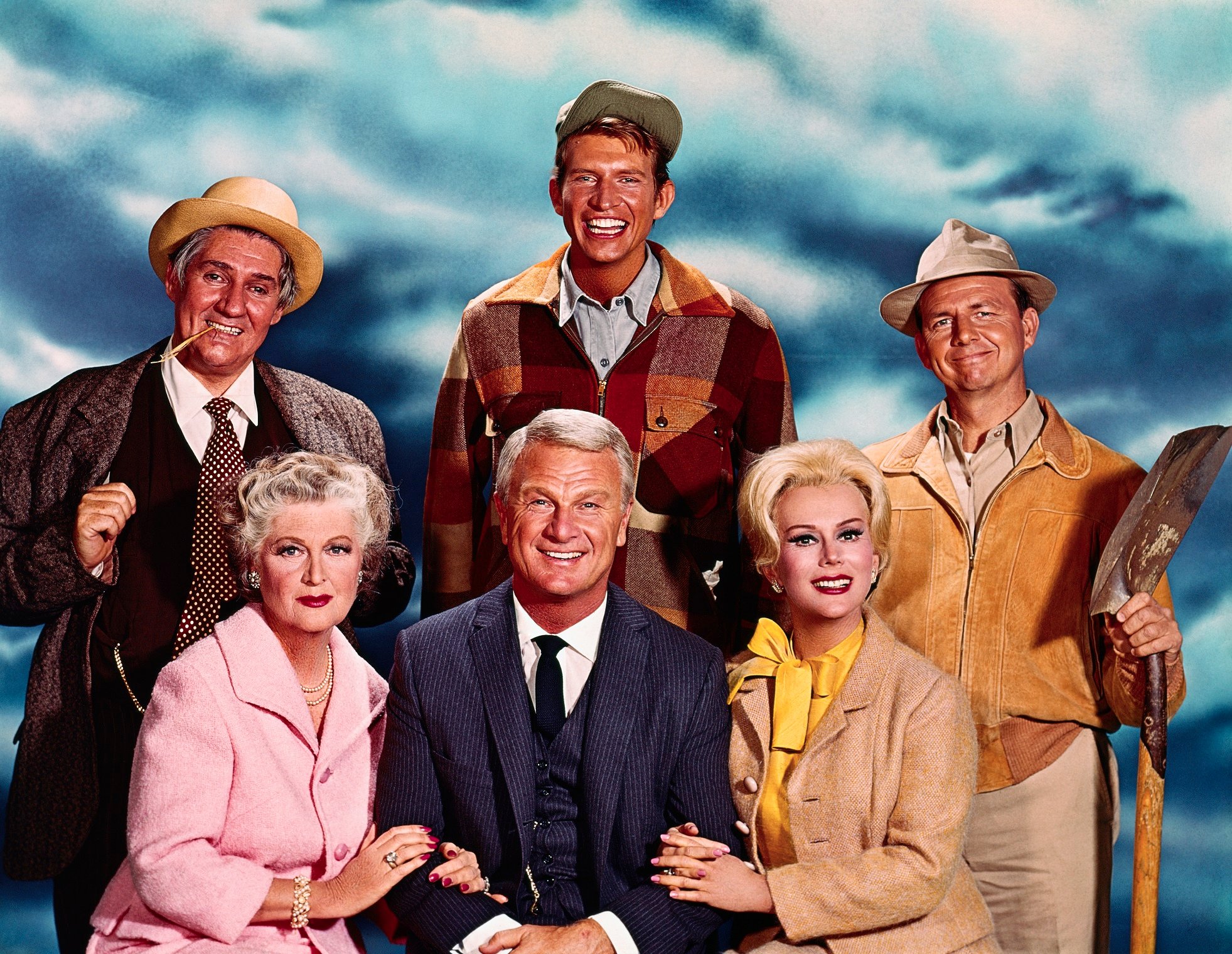 The cast of 'Green Acres'