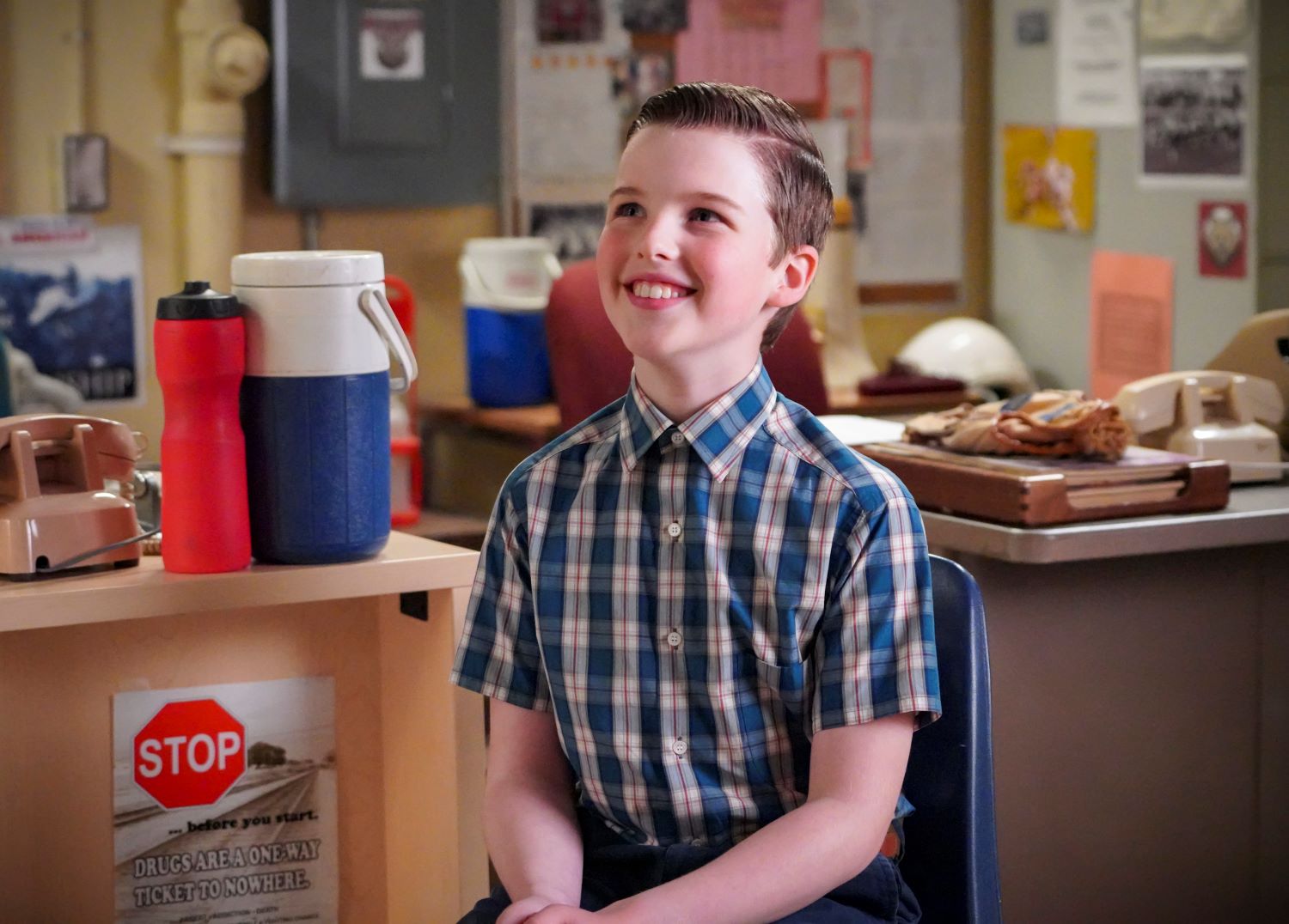Iain Armitage in 'Young Sheldon'