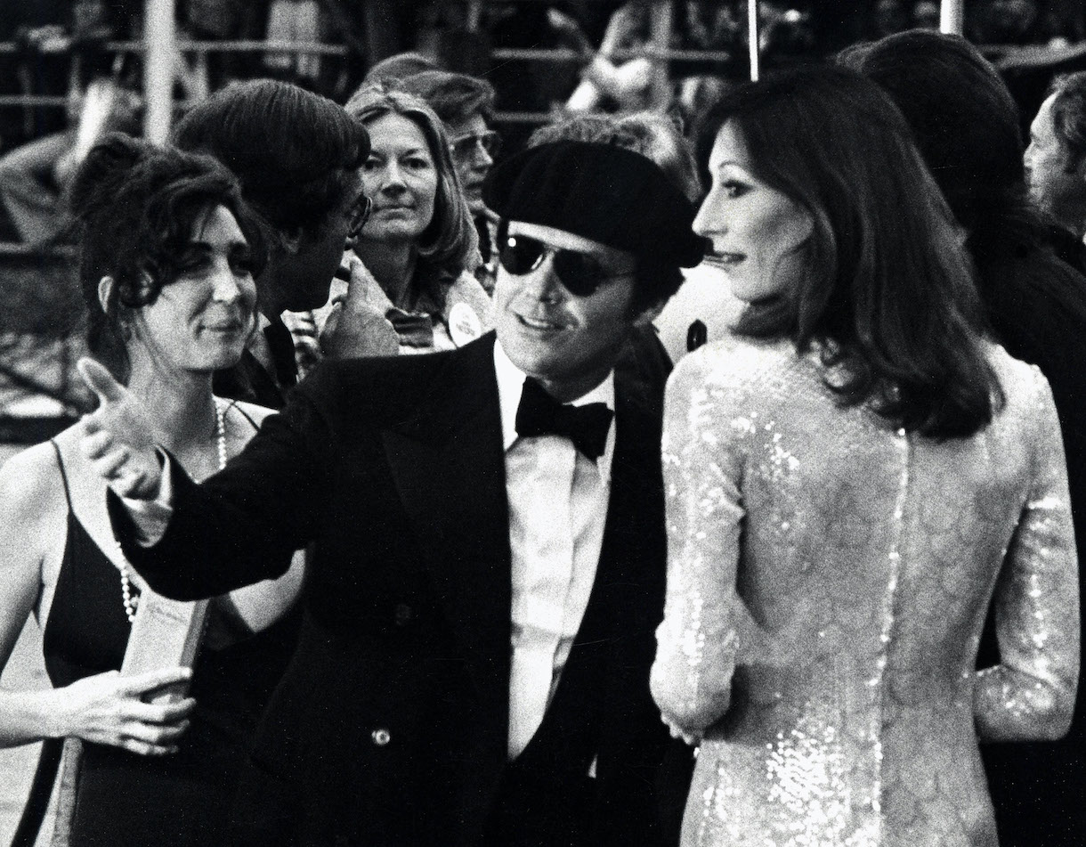 Jack Nicholson and Anjelica Huston