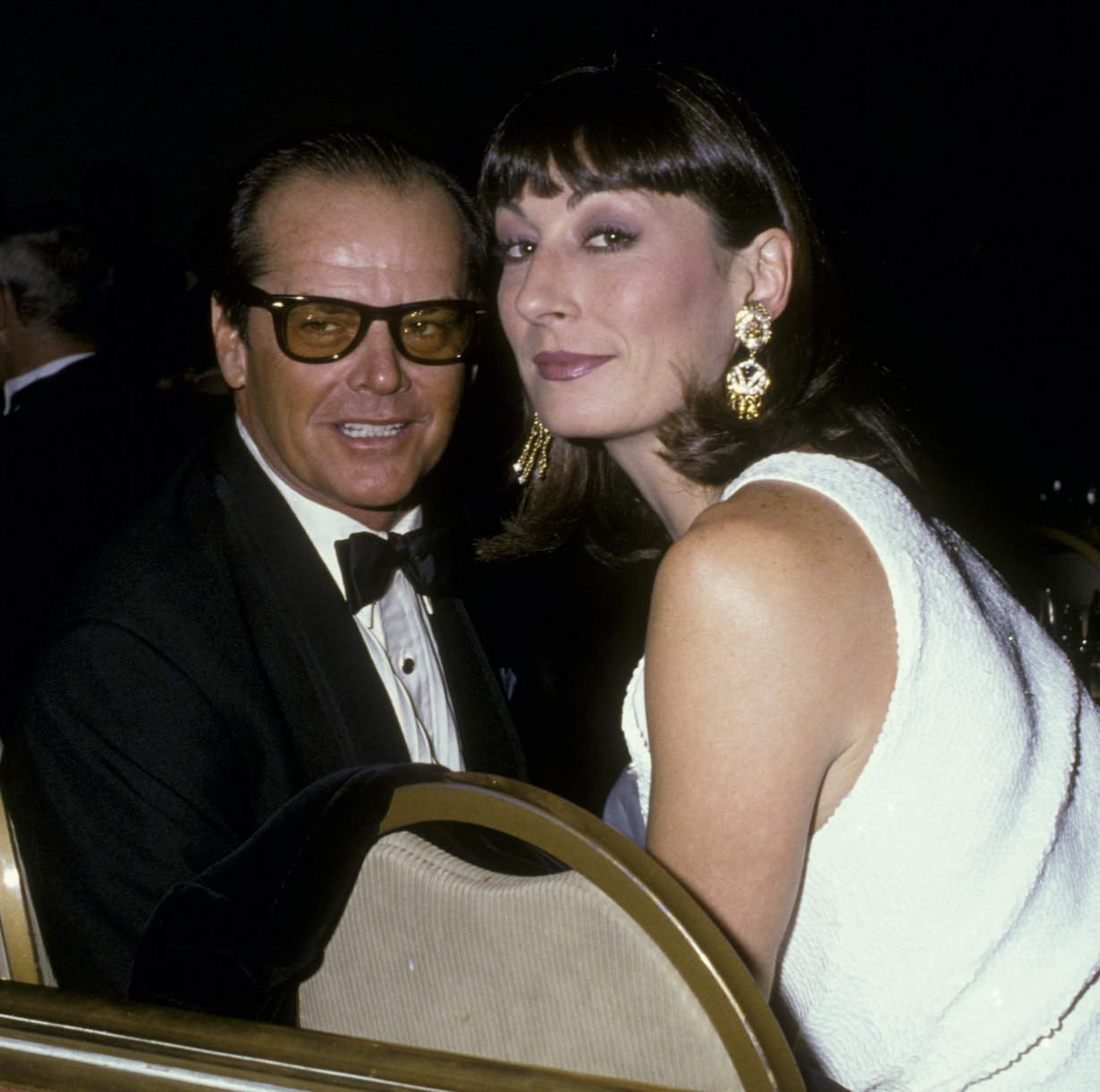 Jack Nicholson and Anjelica Huston attend 38th Annual Director's Guild of America Awards on March 8, 1986