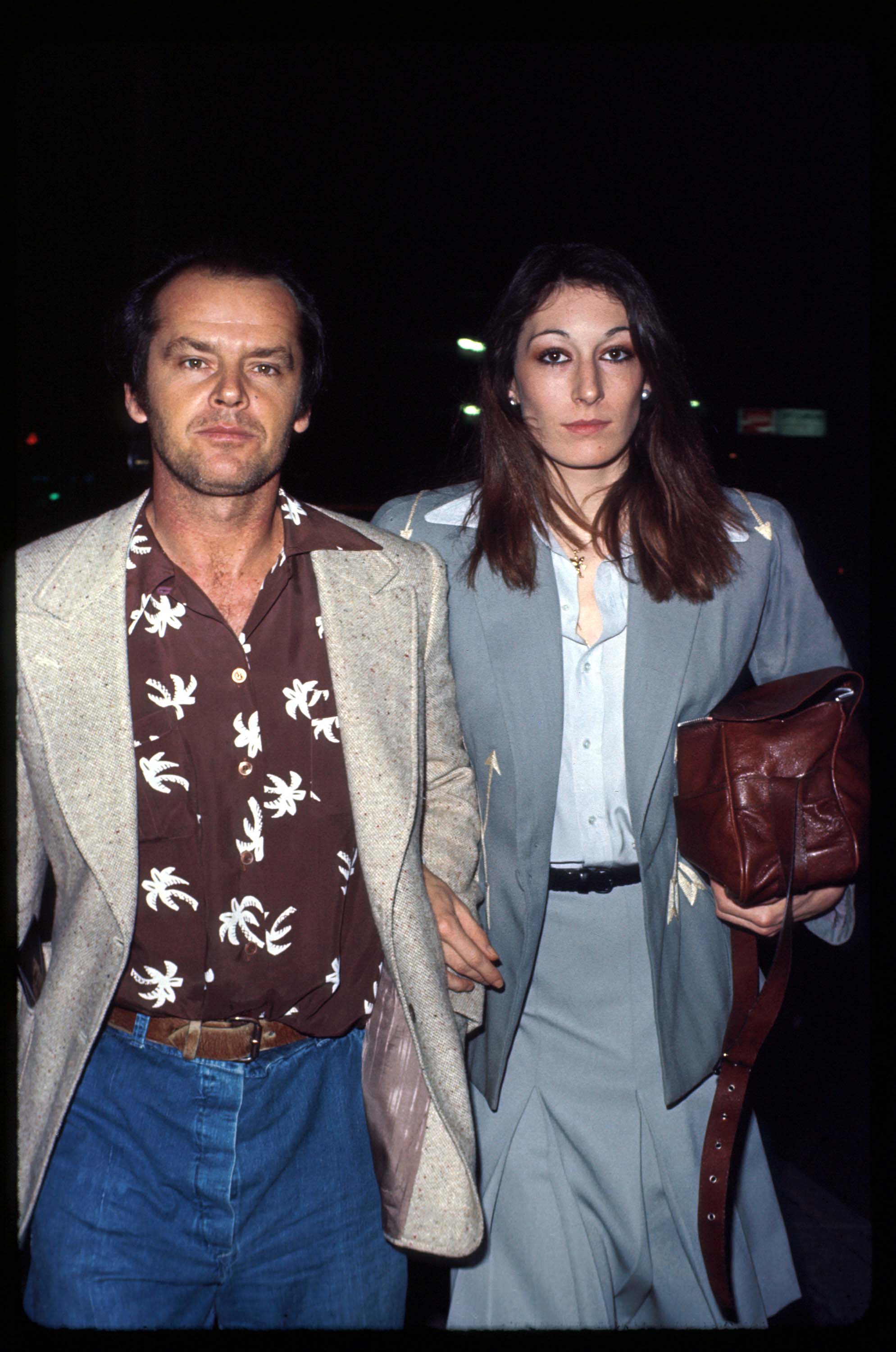 Jack Nicholson And Anjelica Huston