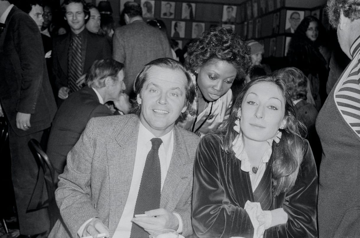 Anjelica Huston and Jack Nicholson