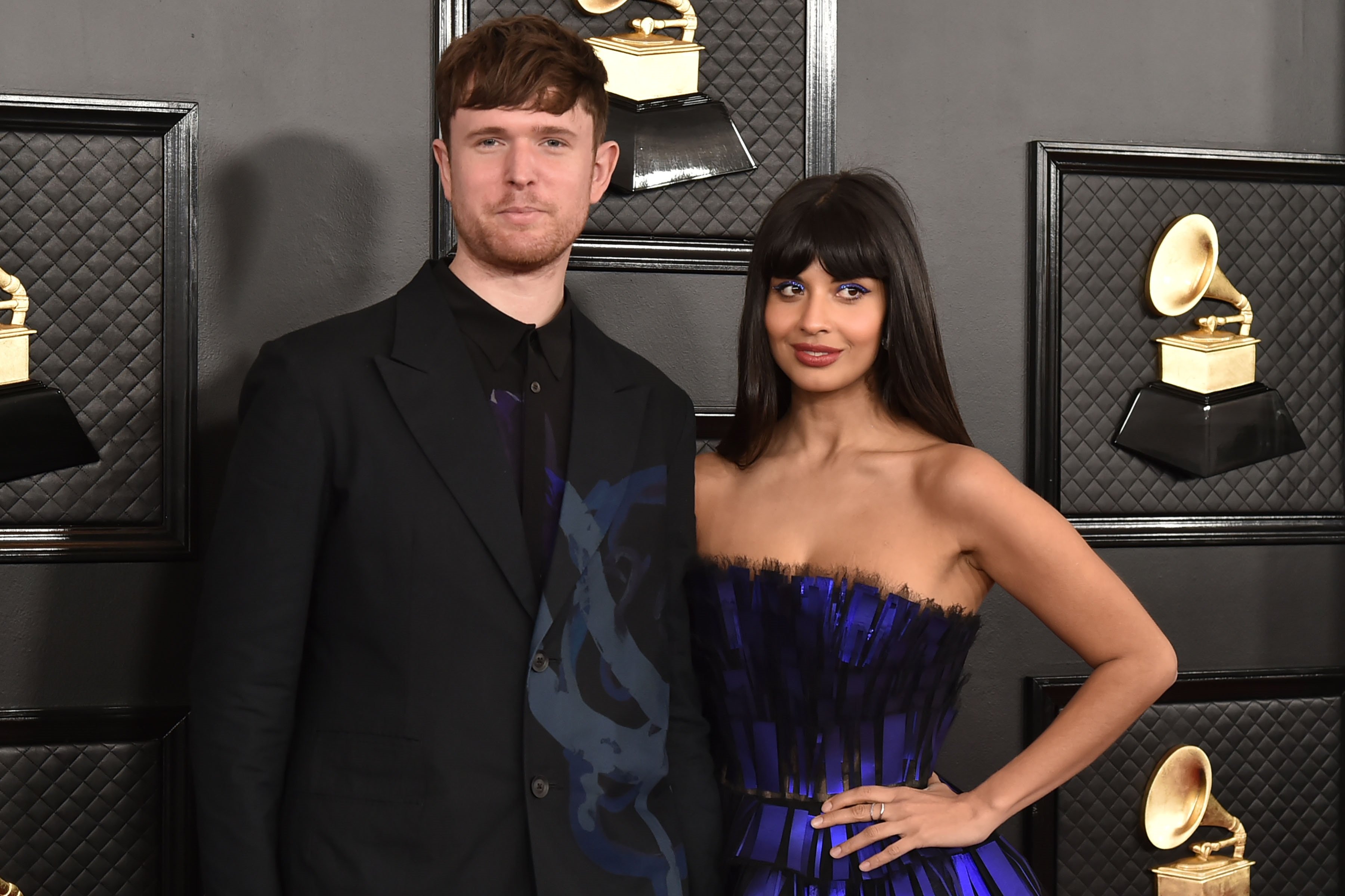 James Blake and Jameela Jamil