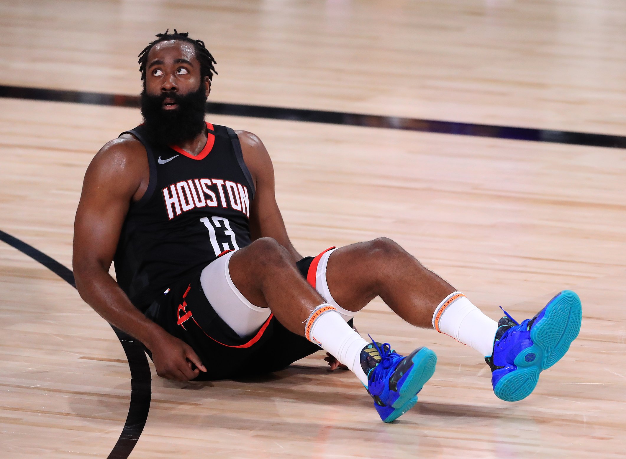 James Harden, #13 of the Houston Rockets