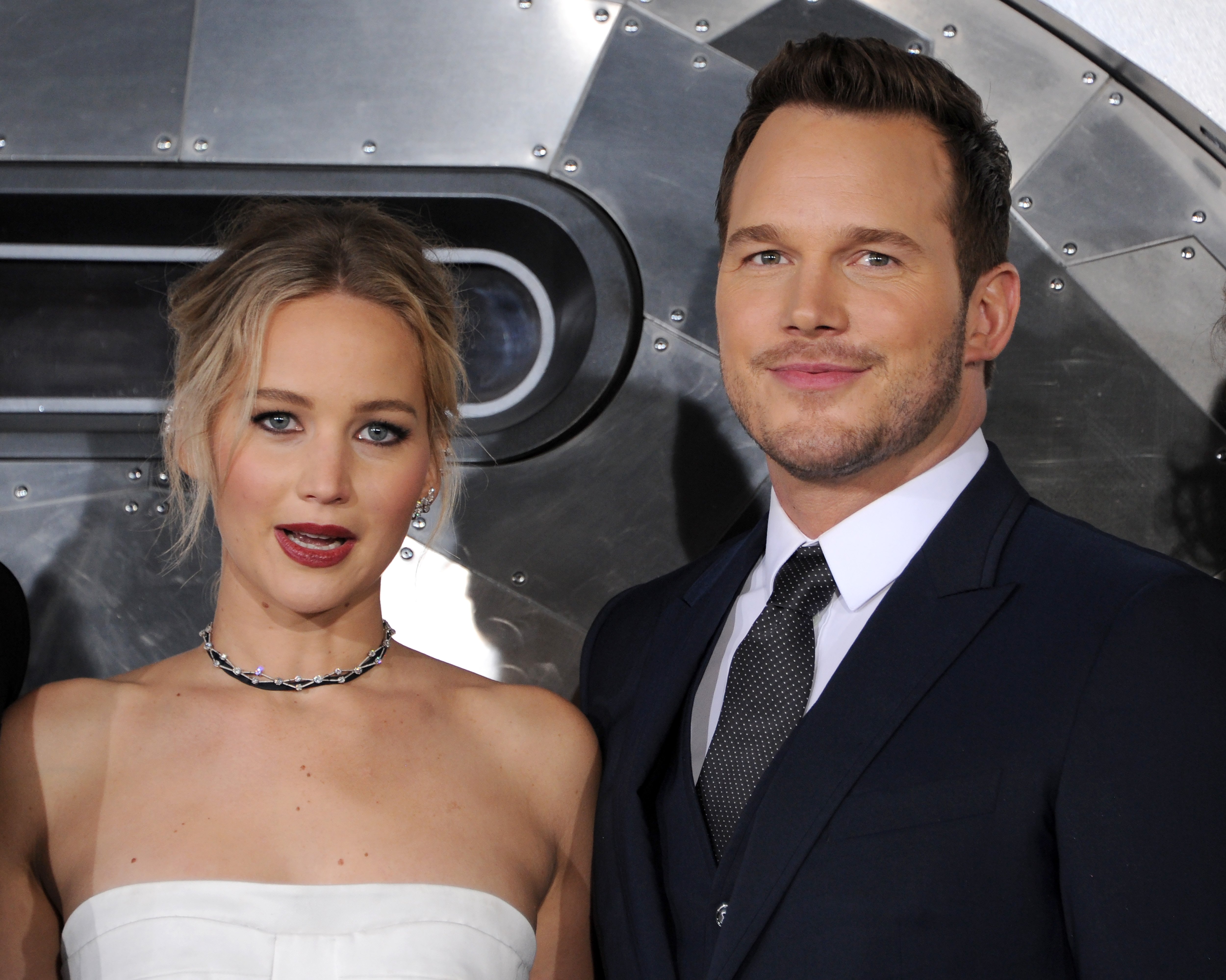 Jennifer Lawrence and Chris Pratt