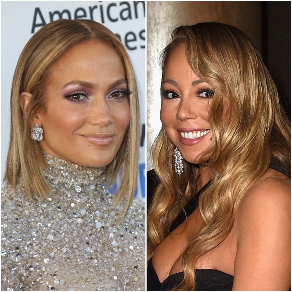 Jennifer Lopez and Mariah Carey