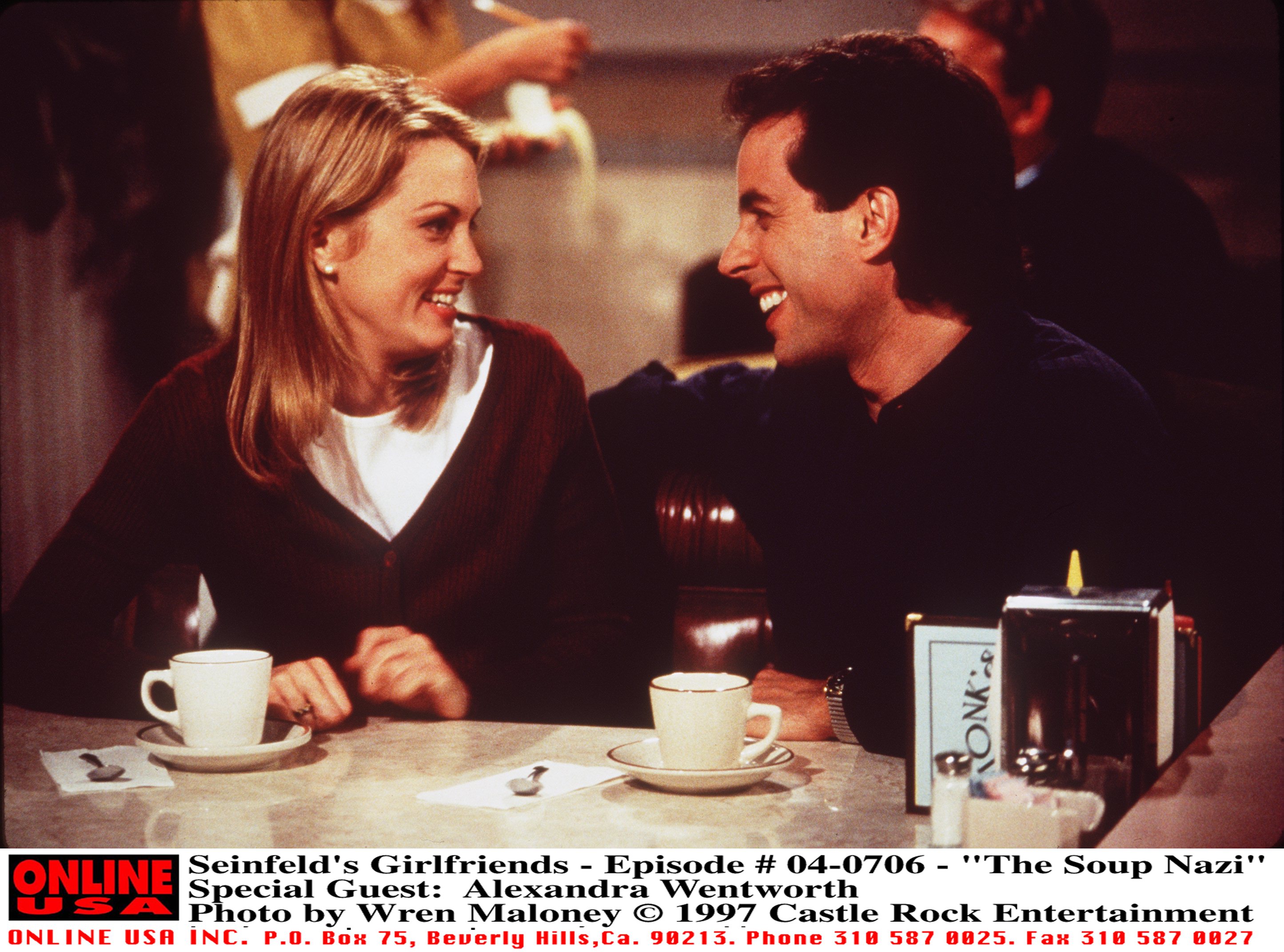 Jerry Seinfeld with special guest, Alexendra Wentworth in 'Seinfeld'