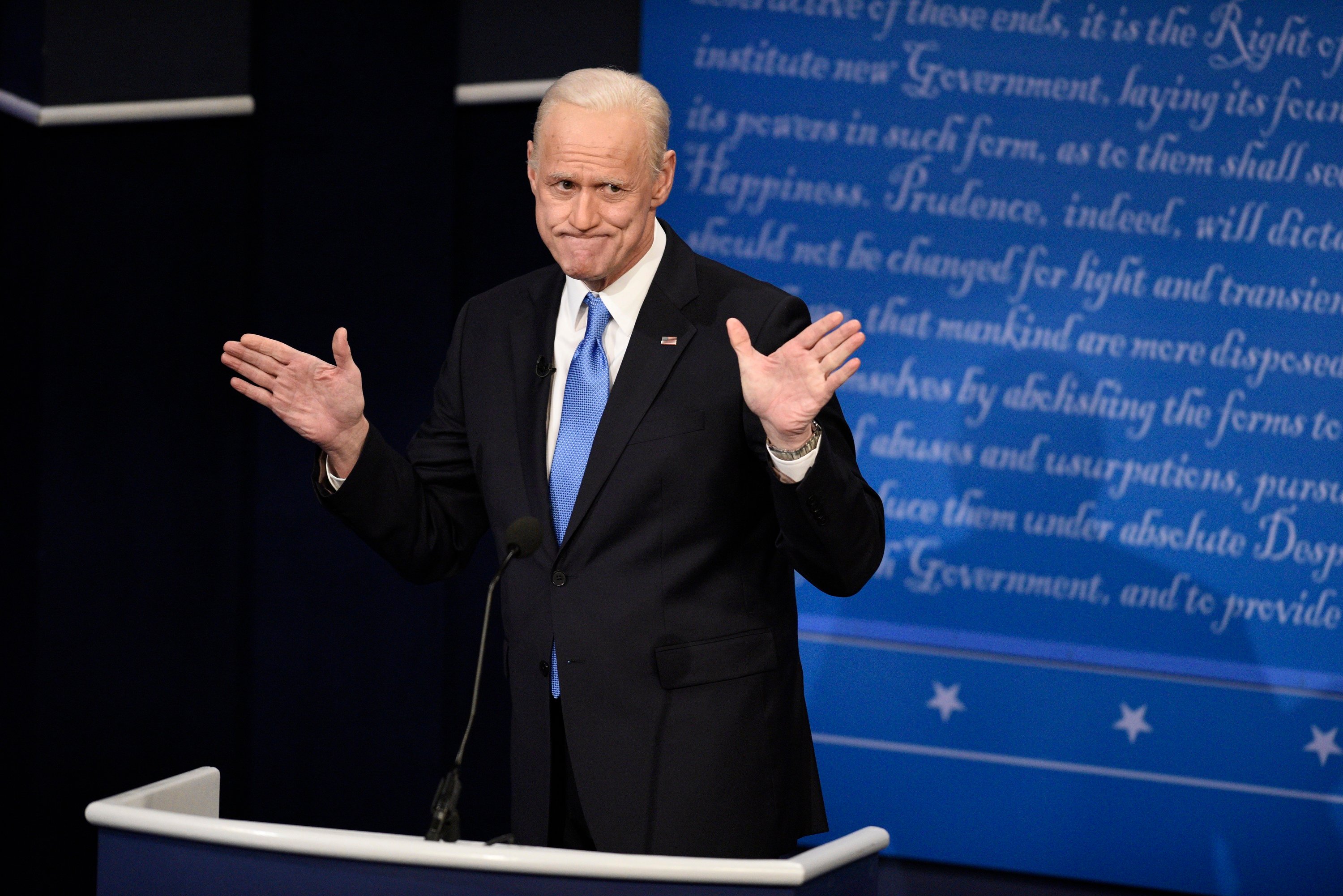 Jim Carrey portraying President-elect Joe Biden on 'Saturday Night Live'