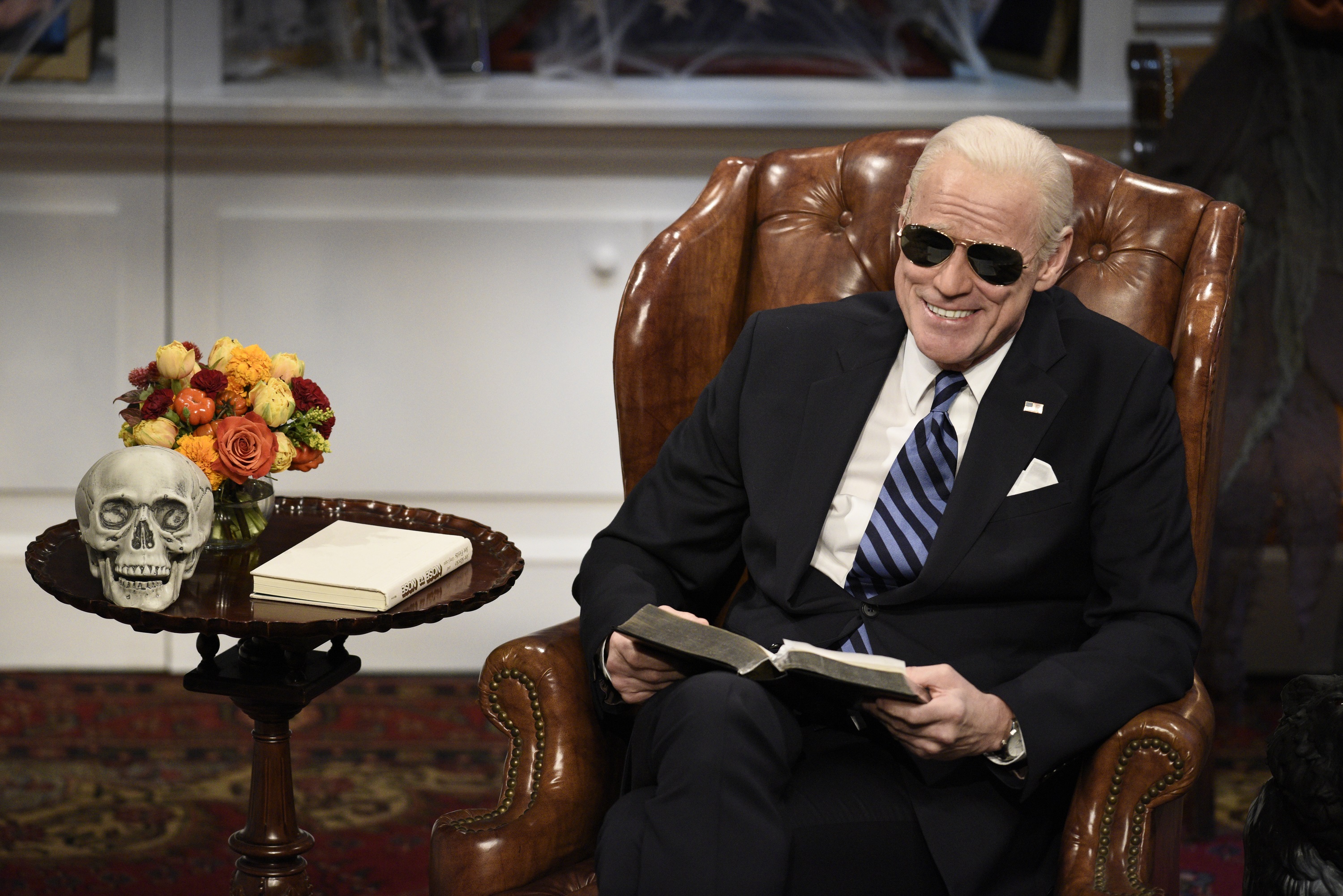 Jim Carrey portraying President-elect Joe Biden on 'Saturday Night Live'