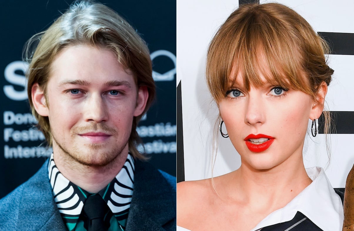 Joe Alwyn (left) and Taylor Swift (right) | Juan Naharro Gimenez/WireImage/Dave J Hogan/Getty Images