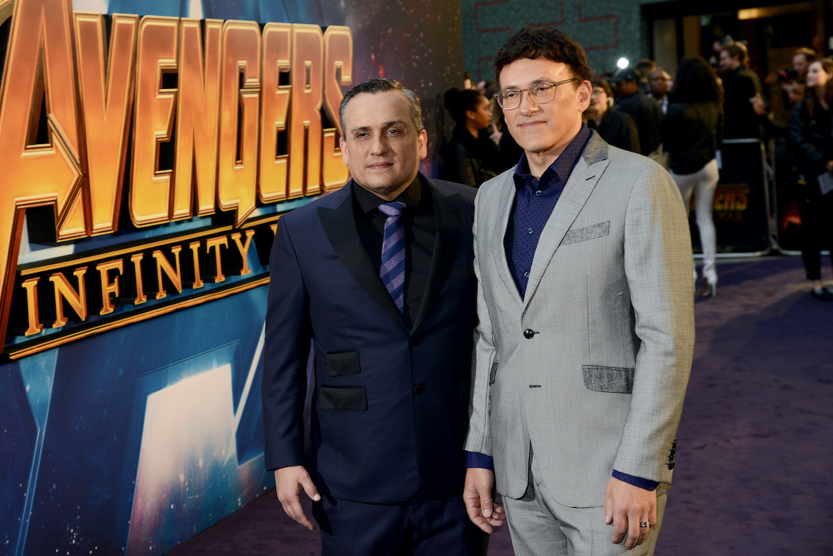 Joe Russo and Anthony Russo attend a fan event for 'Avengers Infinity War' in 2018