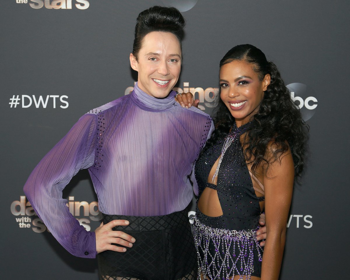 Johnny Weir and Britt Stewart