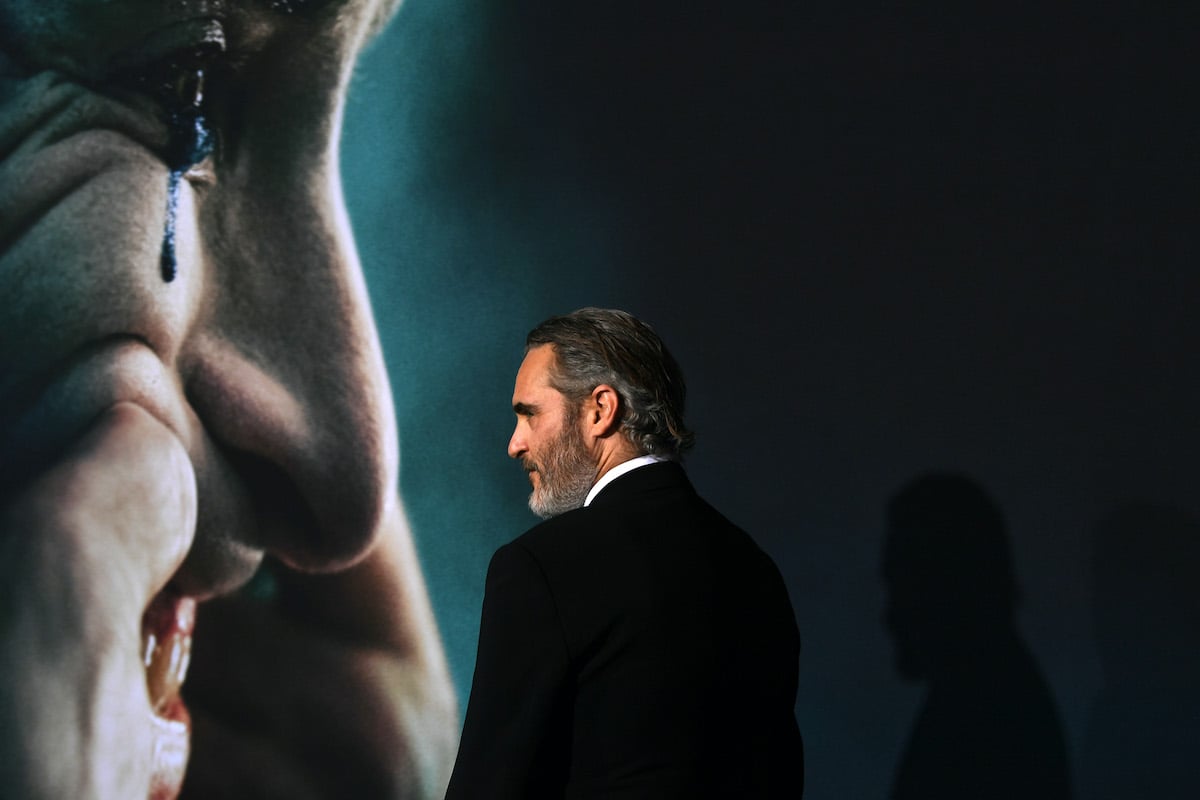 Joaquin Phoenix at the 'Joker' premiere