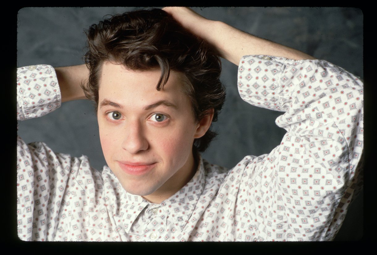 Studio portrait of actor John Cryer, 1986