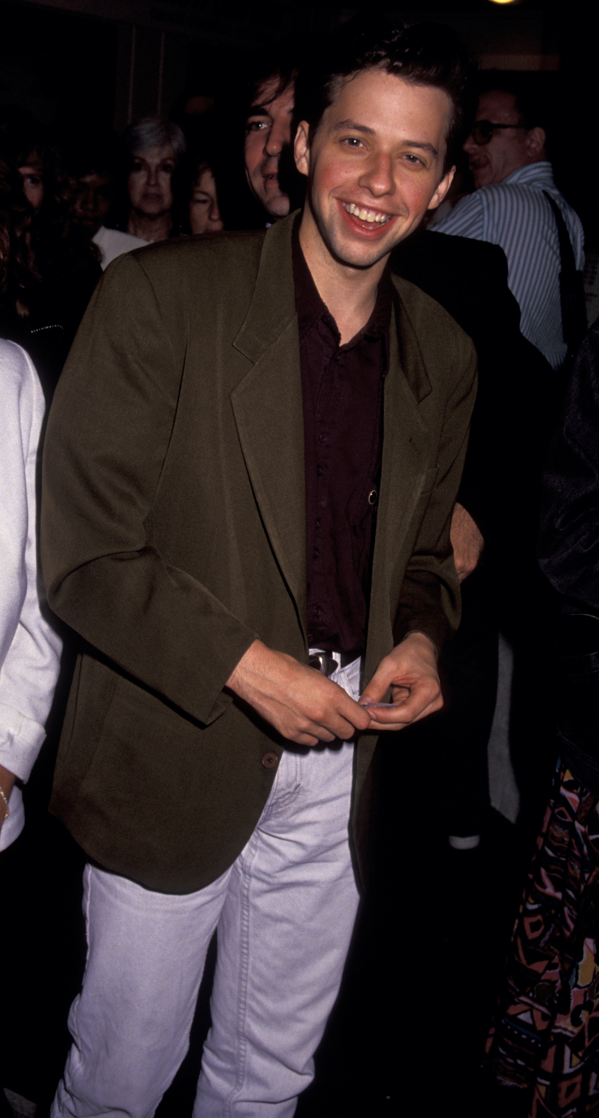 Jon Cryer attends the performance of "Love Letters" on July 30, 1991
