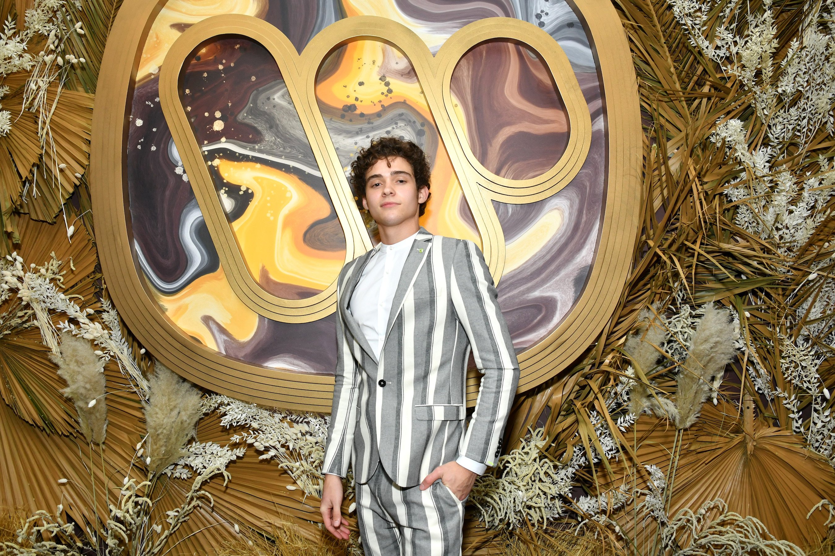 Joshua Bassett attends the Warner Music Group Pre-Grammy Party