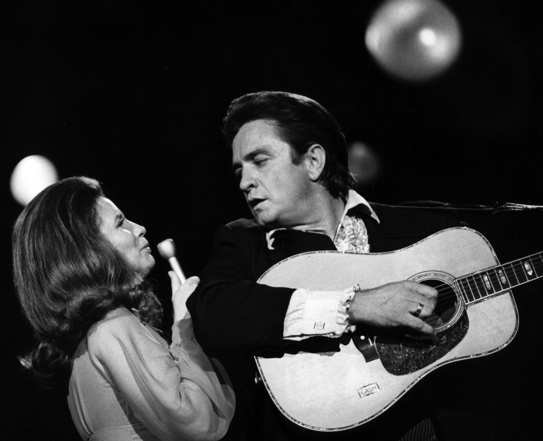 June Carter and Johnny Cash