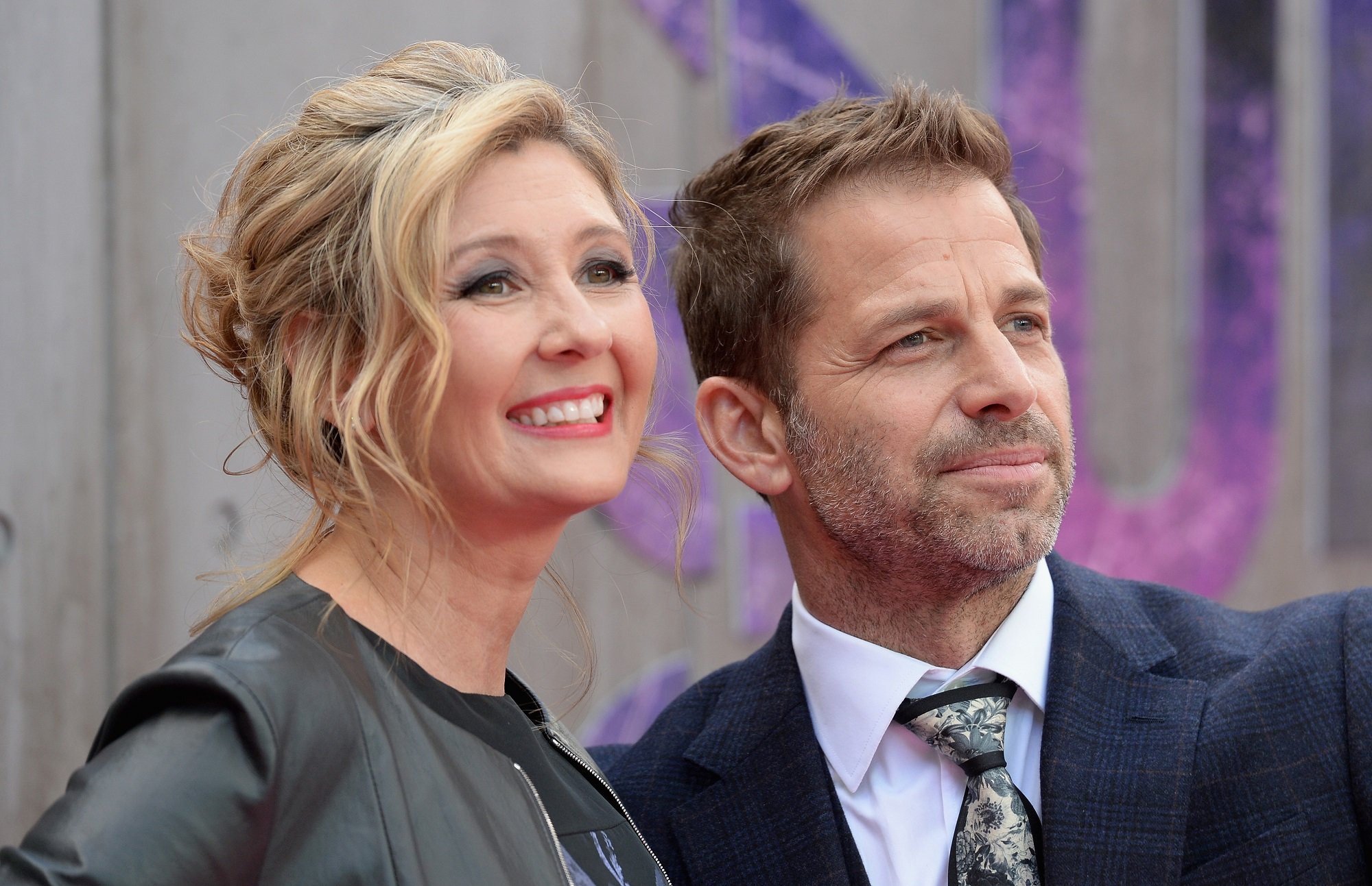 Justice League producers Zack Snyder and Debbie Snyder