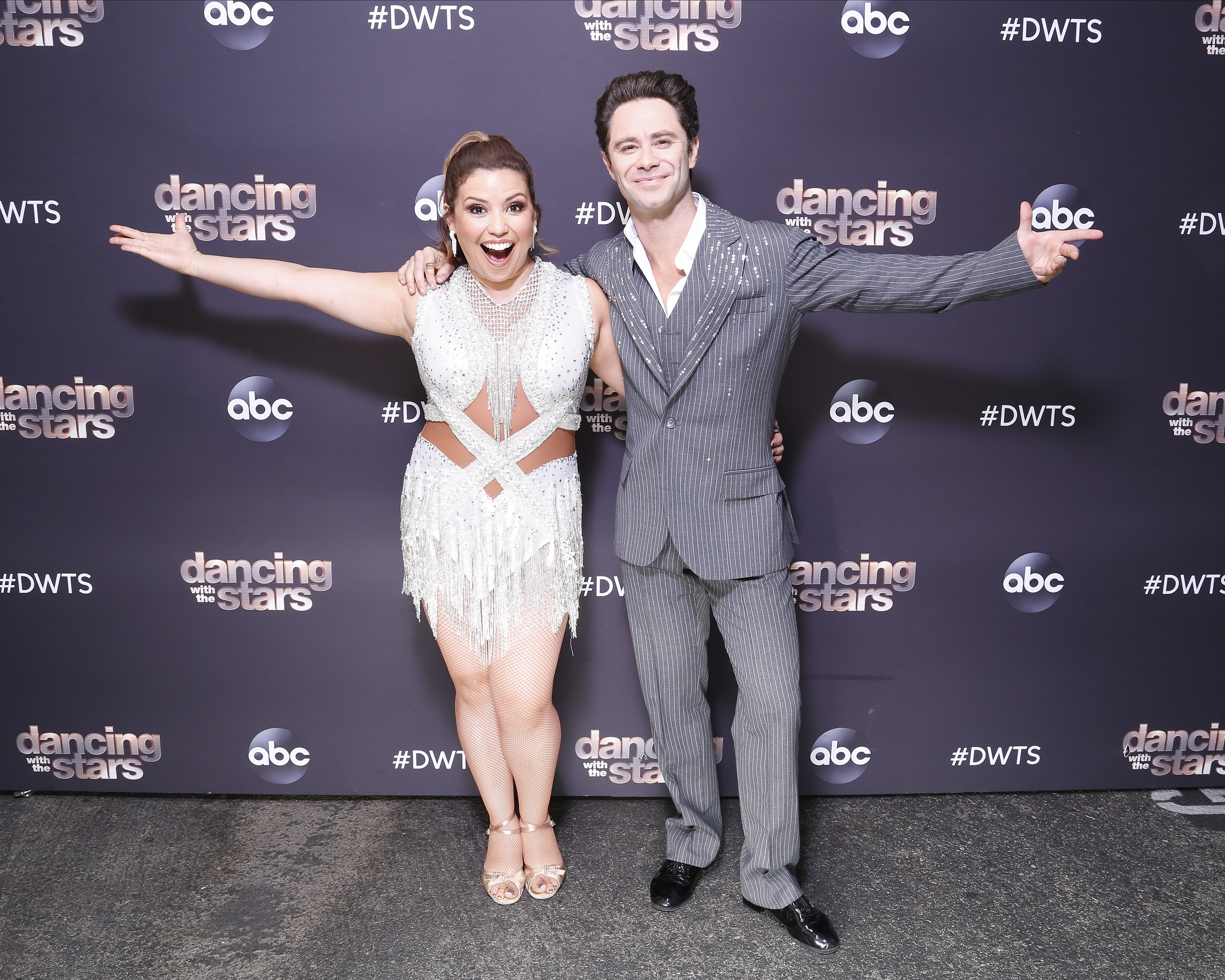 'Dancing With the Stars' Justina Machado and Sasha Farber