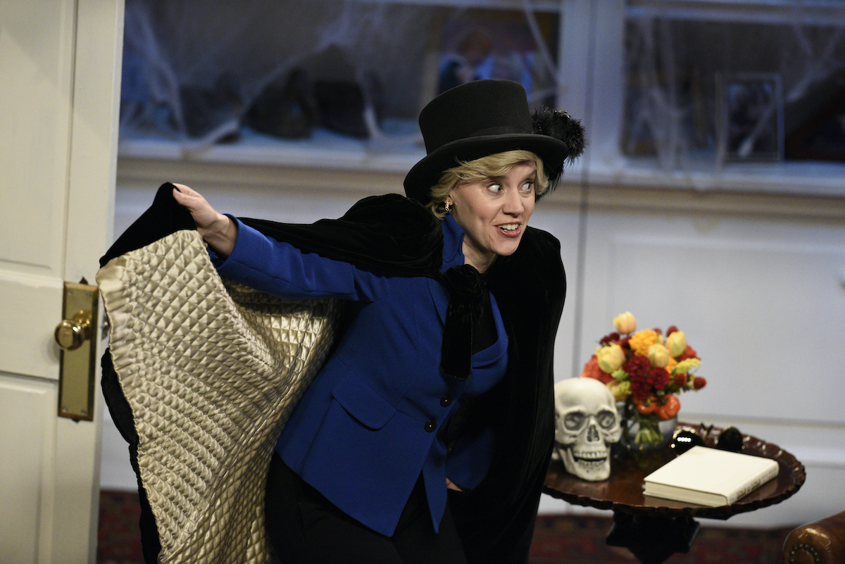 Kate McKinnon as Hillary Clinton on 'Saturday Night Live'