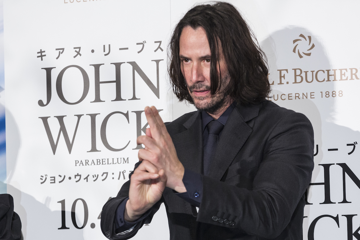 Keanu Reeves at the Japanese premiere of 'John Wick: Chapter 3 -- Parabellum'