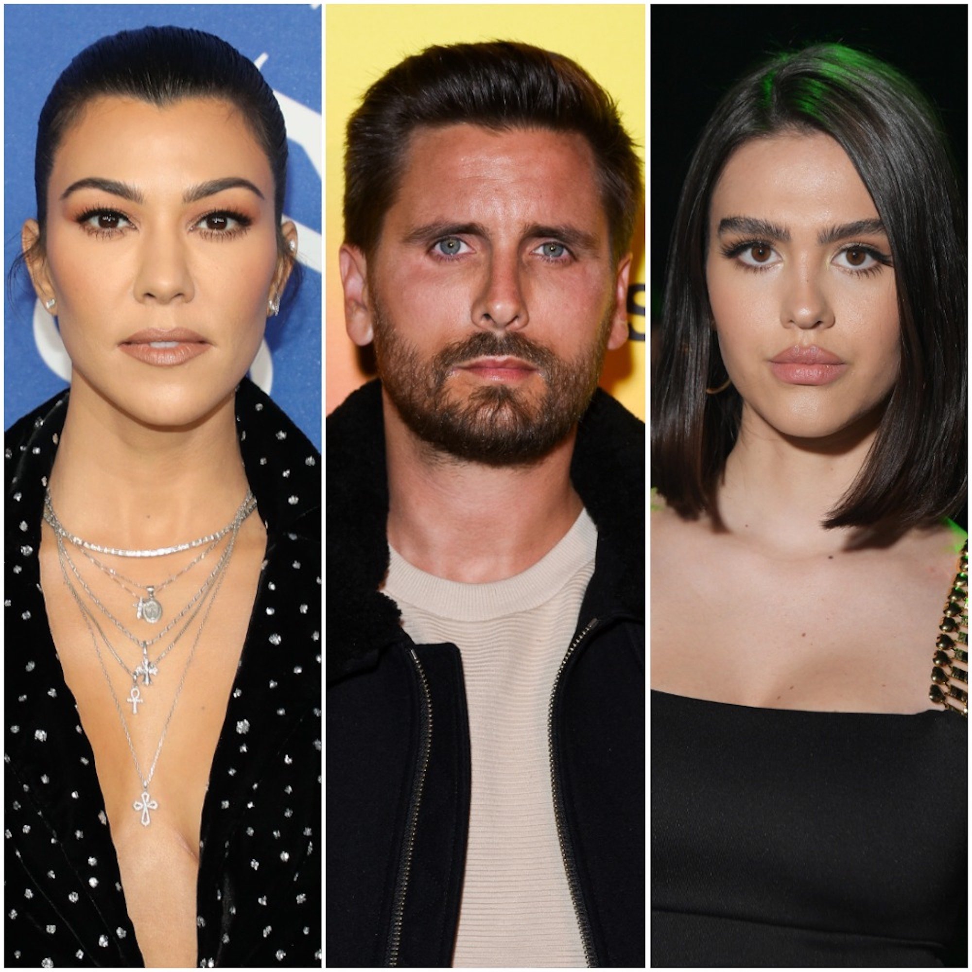 Kourtney Kardashian, Scott Disick, Amelia Hamlin