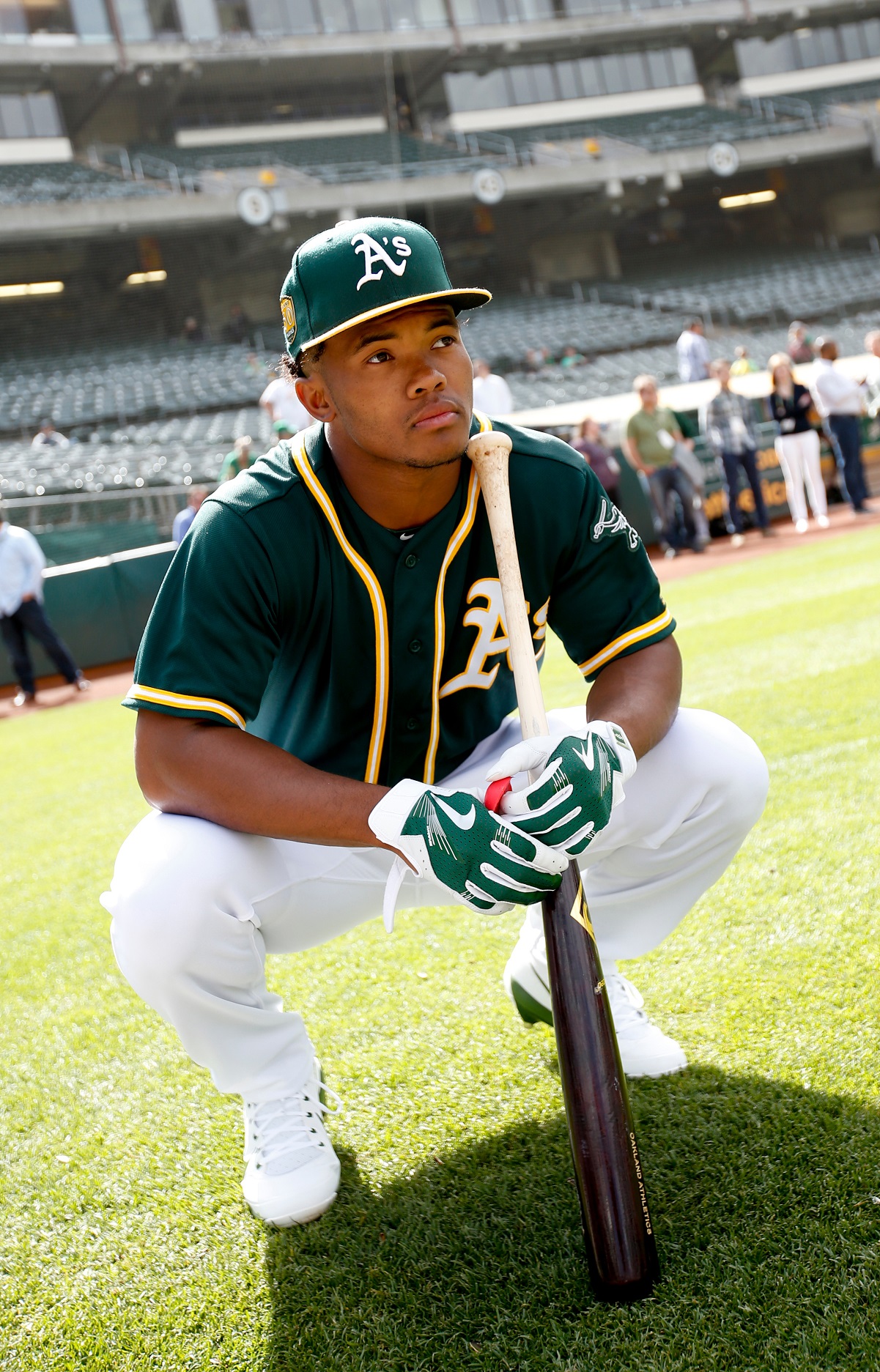 Kyler Murray with the Oakland A's