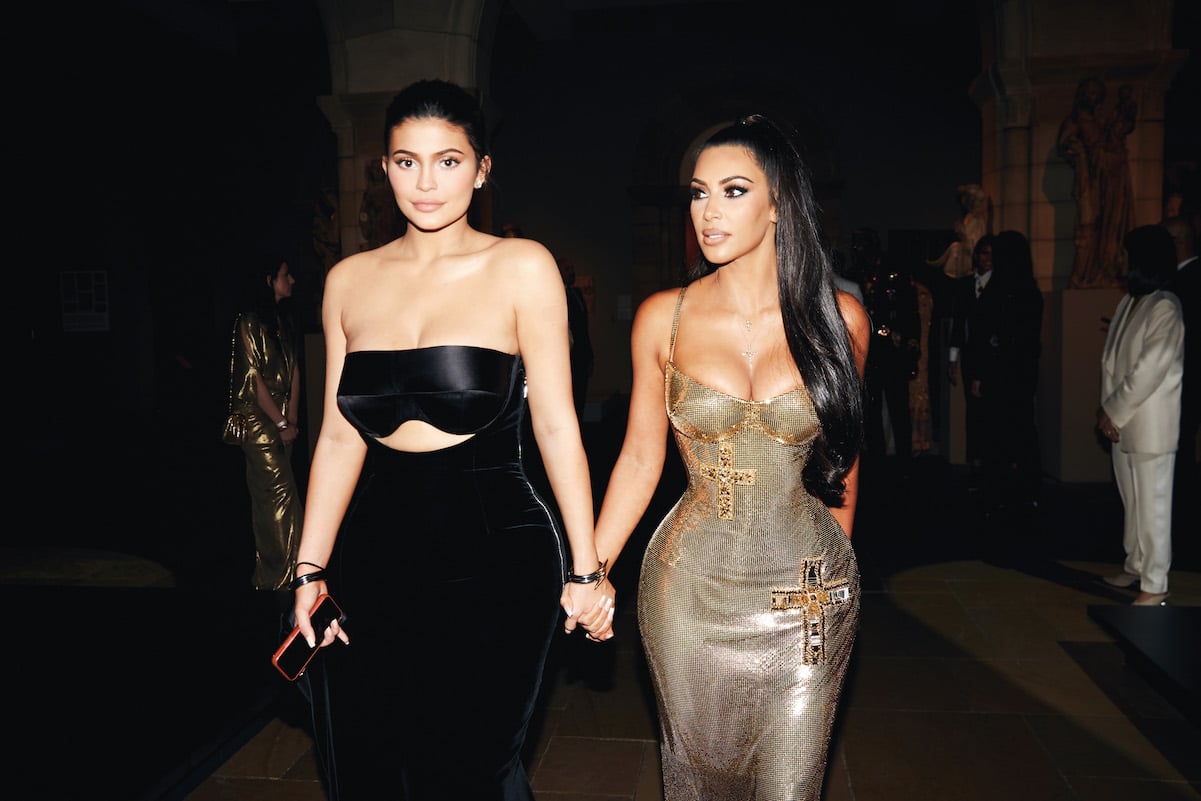 Kylie Jenner and Kim Kardashian West