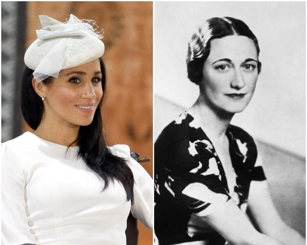 (L) Meghan Markle, (R) Wallis Simpson