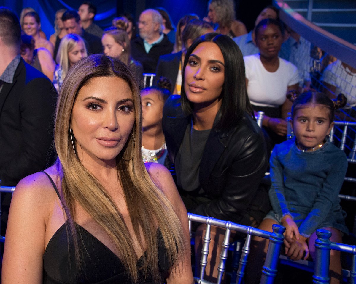 Larsa Pippen and Kim Kardashian West with North West and Penelope Disick