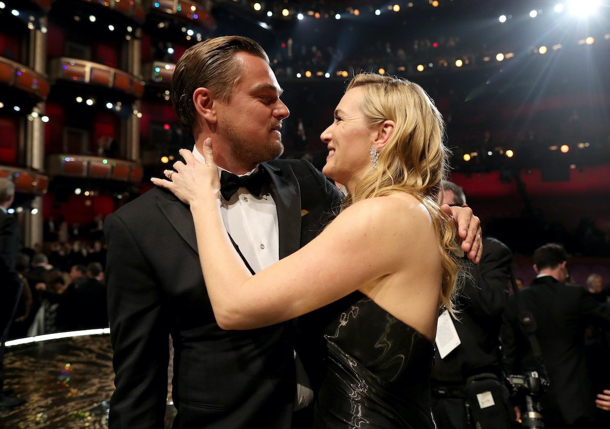 Leonardo DiCaprio and Kate Winslet in 2016 