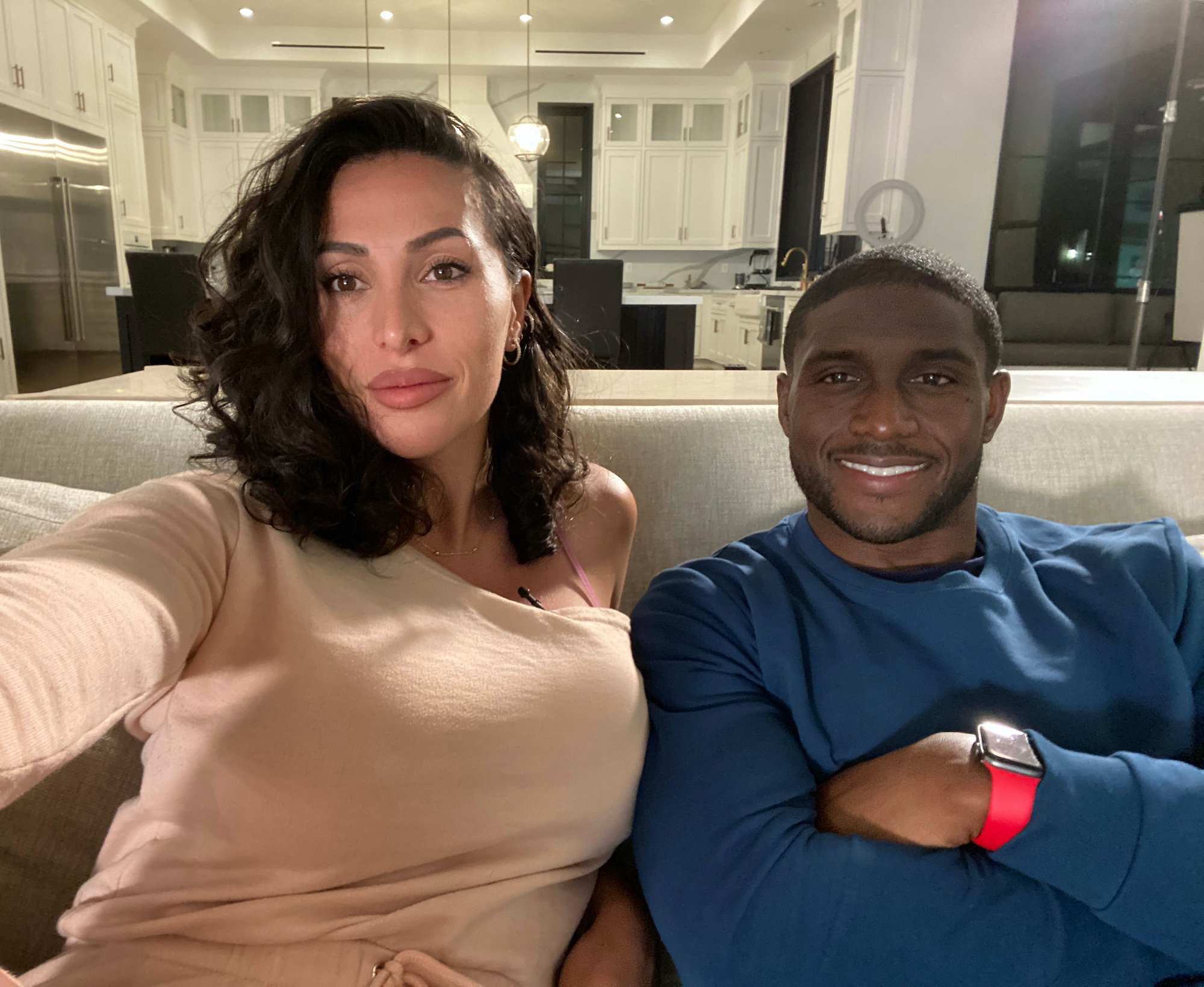 Lilit Avagyan and Reggie Bush