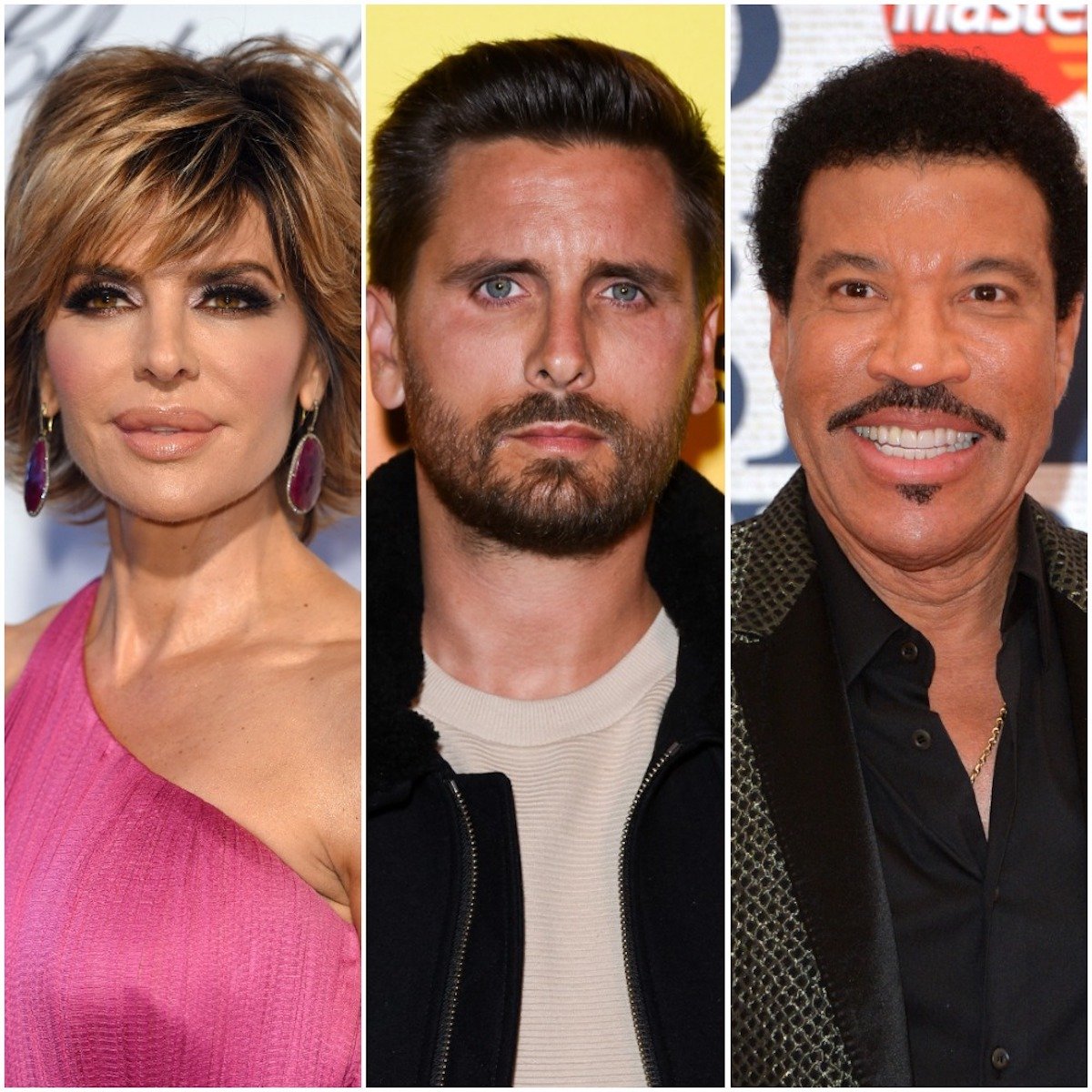 Lisa Rinna, Scott Disick, and Lionel Richie